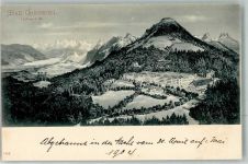 3132 Riggisberg 1902 Foto AK Hotel Bad Grunigel