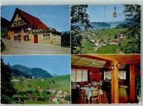 6376 Emmetten 1964 Gebrauchsspuren Gasthaus zur Eintracht