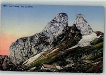 1896 Vouvry Foto AK Les Jumelles Lac Tanay