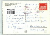 7563 Samnaun Dorf 1969 Winter Sport- Hotel Post Stammerspitze