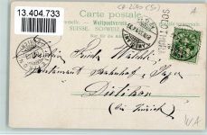2540 Grenchen Grenchenberg - Buchdruck Druckerei Jugendstil Bahnpoststempel Postablage