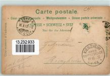 8000 Zürich 1902 Gebrauchsspuren Neues Schützenhaus Albisgürtli Lithographie