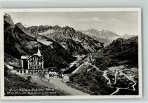 6465 Unterschächen 1932 Gebrauchsspuren Nr. 33379 Wehrli - Hotel Klausen-Paßhöhe