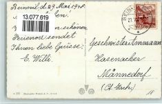 5712 Beinwil am See 1948 Foto AK Vue generale, gute Erhaltung AK