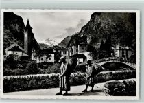 6676 Bignasco - Bauern mit Rückenkörben