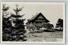 8825 Hütten Foto AK Pension Mistlibühl