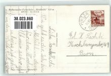 8825 Hütten Foto AK Pension Mistlibühl