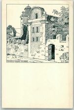 7304 Maienfeld Künstlerkarte Schloss Salenegg