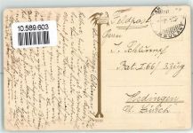 4665 Oftringen 1922 - Heimat alte Häuser Feldpost Ort handschriftlich