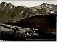 6376 Emmetten - Fliegeraufnahme Luftkurort Emmetten mit Nieder- und Oberbauen