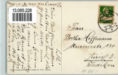 4950 Huttwil 1923 - Verlag Guggenheim 16010 - Teilansicht AK