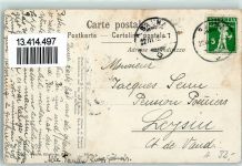 8494 Bauma - Hotel Adler und Kirche