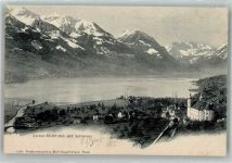 6060 Kirchhofen Sarnen Foto AK Sarnersee