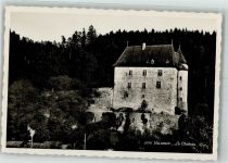 2042 Valangin Foto AK Schloss