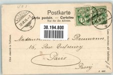 6463 Bürglen UR 1904 Foto AK Meierturm