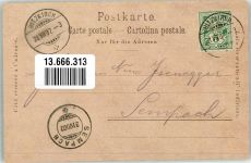 6285 Hitzkirch 1902 Foto AK Postamt Gasthaus Kirche Handlung