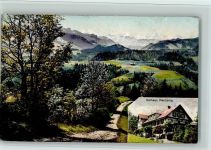 6125 Menzberg - Kurhaus blühende Bäume Blick nach den Berneralpen