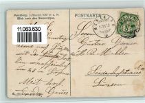 6125 Menzberg - Kurhaus blühende Bäume Blick nach den Berneralpen