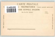 6410 Rigi Klösterli Prägedruck Bahnlinie Lithographie