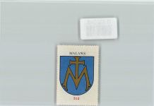 7208 Malans GR - Vignette Wappen Kaffee Hag ca 1920-1940