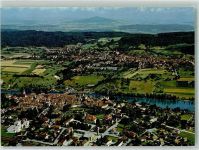 8253 Diessenhofen - Fliegeraufnahme Blick auf Gailingen