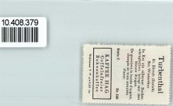 8488 Turbenthal - Vignette Wappen Kaffee Hag ca 1920-1940