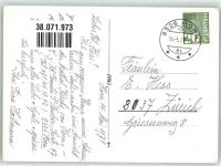 9326 Horn 1971 Foto AK Kirche innen