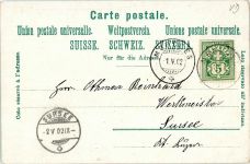 1892 Lavey-les-Bains 1902 - Morcles-Dailly