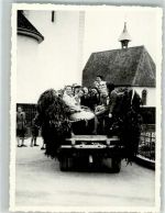 9545 Wängi 1947 Foto AK Kirche Ort handschriftlich