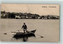 2072 St-Blaise 1908 - Vue generale, Ruderboot