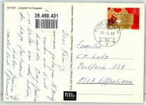 7505 Celerina/Schlarigna - Langlauf im Engadin Skimarathon Winter Ort lt. Verlag