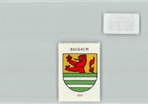 9436 Balgach - Vignette Wappen Kaffee Hag ca 1920-1940 Balgach