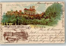 4806 Wikon 1898 Gebrauchsspuren Institut Marienburg Lithographie