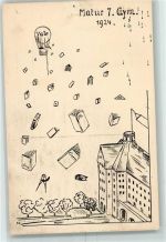 Gebrauchsspuren Matura 1924