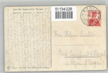 9055 Bühler - Appenzeller Berge, Aescher, Altmann, Säntis