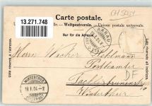 5034 Suhr 1904 - Schul u. Gemeindehausplatz