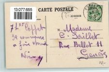 1296 Coppet 1906 - Verlag J. Jullien Nr. 1877 - Vue generale de Coppet , gute Erhaltung AK