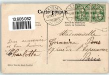 1863 Le Sépey Ormont-Dessous 1906 - Souvenir de la Suisse Blumen Mont d Or