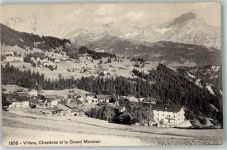 1884 Villars-sur-Ollon 1914 - Chesiéres Grand Muveran