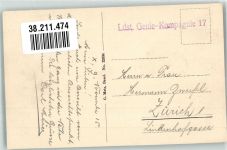 Jurablick 1915 Foto AK Feldpost Ldst-Genie-Kompgnie 17 Aussichtspunkt Bölchen