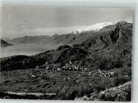 6616 Losone 1955 Foto AK Lago Maggiore Arcegno