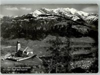7130 Ilanz Foto AK Kirche von Reuschein