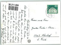 5080 Laufenburg 1970 Foto AK Fliegeraufnahme