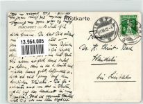 4418 Reigoldswil Gebrauchsspuren Marchmatt Künstlerkarte