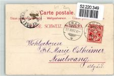 6330 Cham 1902 - Töchterinstitut Heiligkreuz Kirche