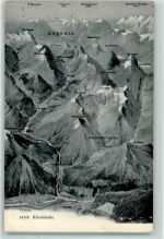 Albulabahn 1906 - Vogelschau