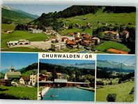 7075 Churwalden - Schwimmbad Seilbahn Foto Gross