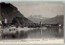 1844 Villeneuve VD 1907 - Dent du Midi