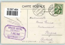 1844 Villeneuve VD 1907 - Dent du Midi