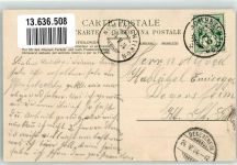 8634 Hombrechtikon 1904 - Kirche Sonnenhof Bahnhof Poststrasse Pfarrhaus